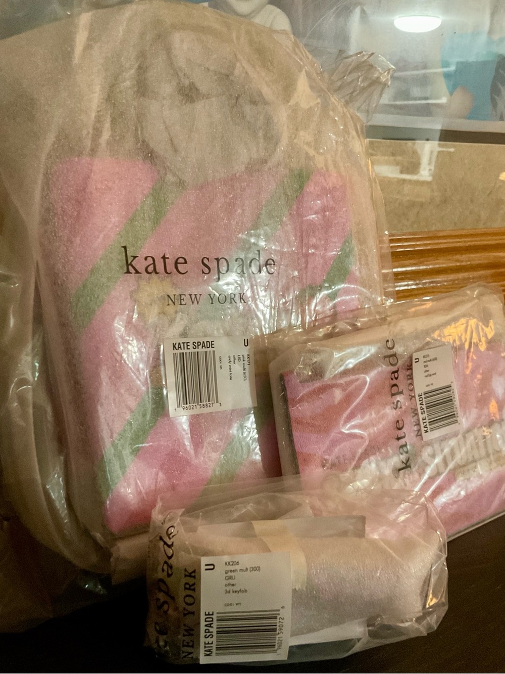 NWT Kate Spade 3 Piece Ensemble Pink from the Bubble Gum Collection - Picture 3 of 10